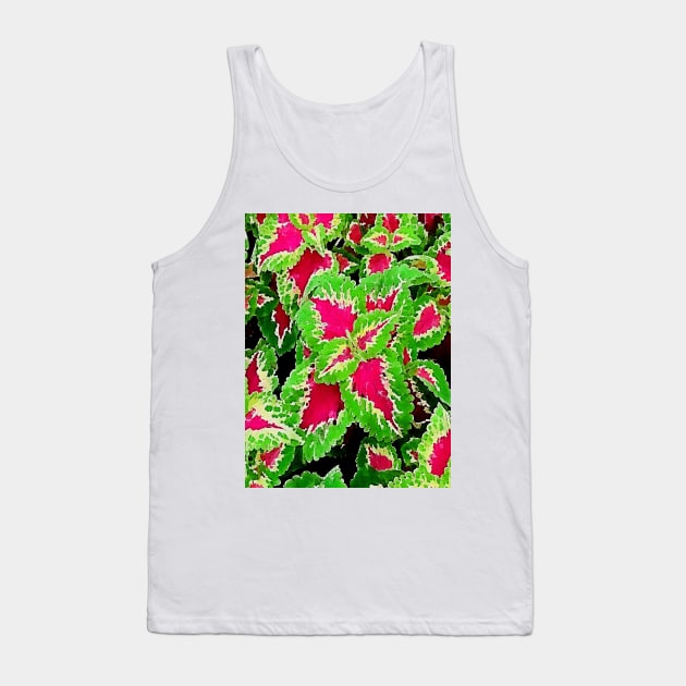 coleus leaves pattern Tank Top by Banyu_Urip